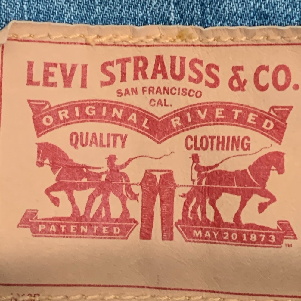 Original Levi Strauss Denim Vest